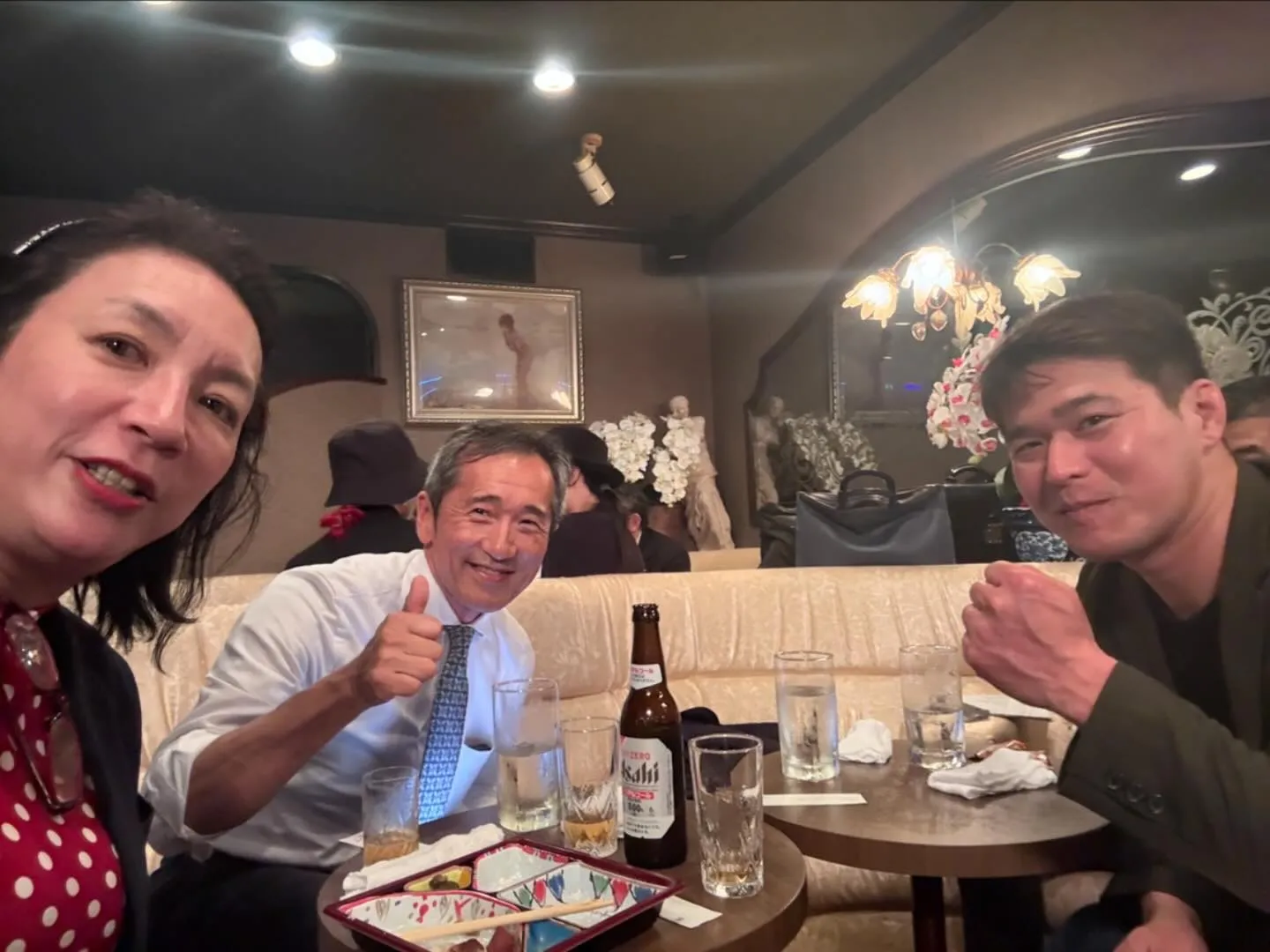 政治家さんと赤坂にて❤️